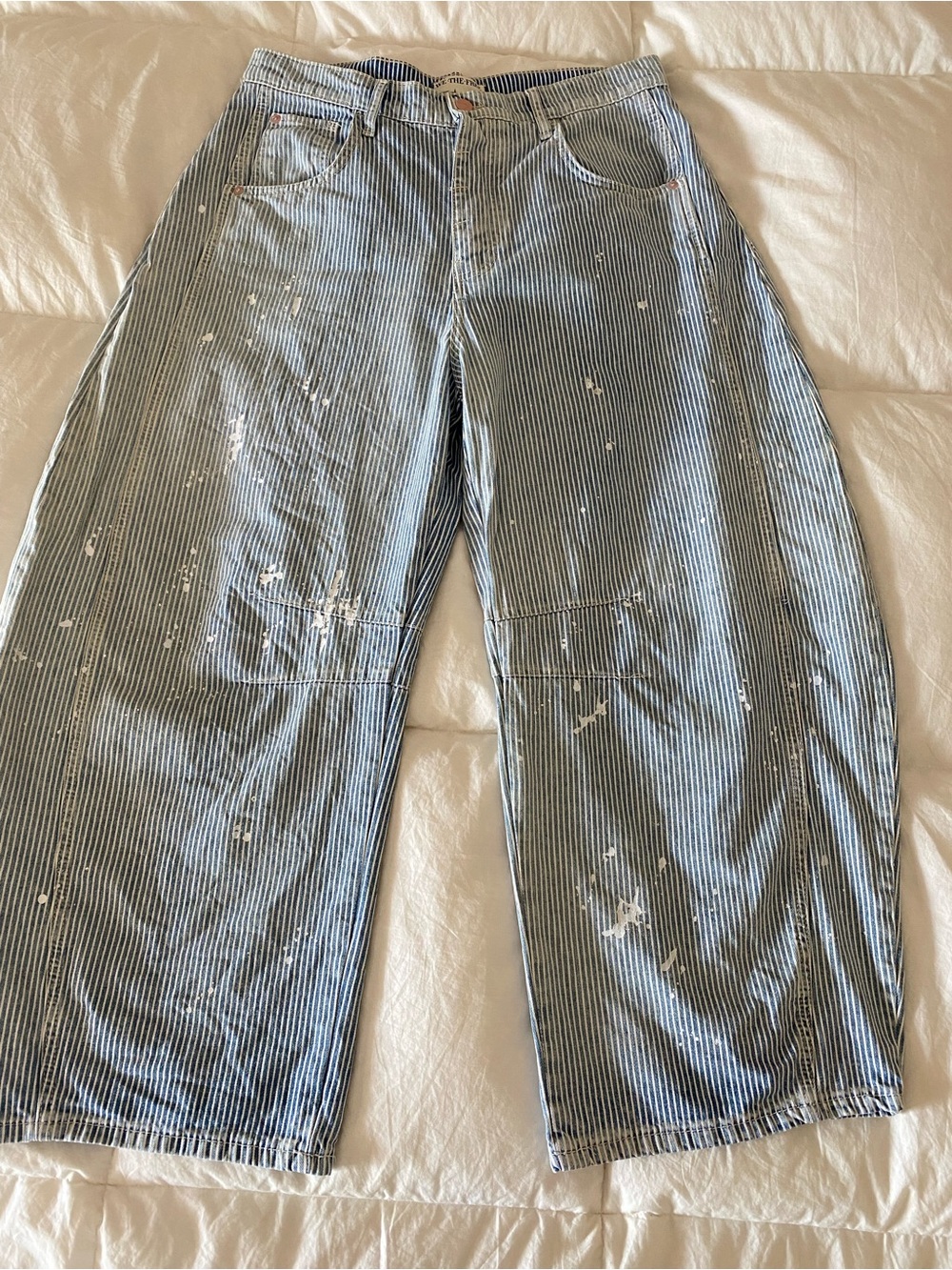 We The Free Good Luck / Lucky You Mid Rise Barrel Jeans